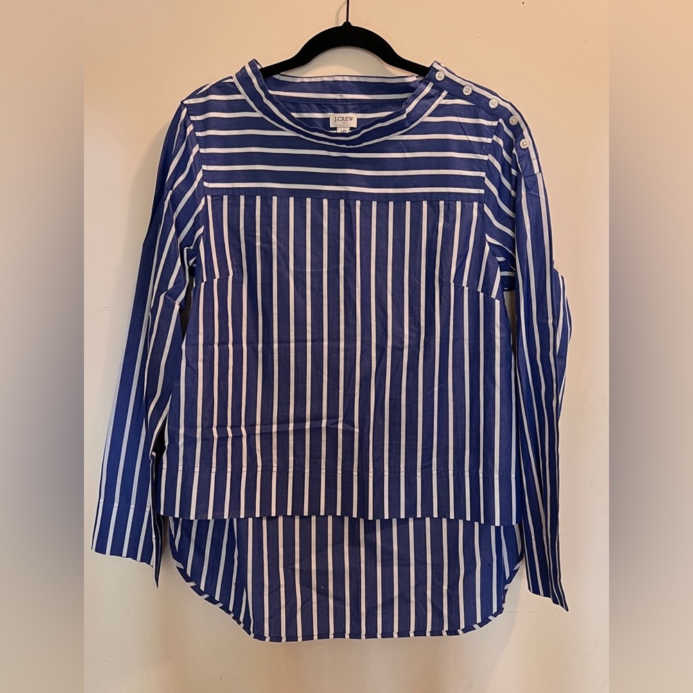 JCREW Striped Blouse